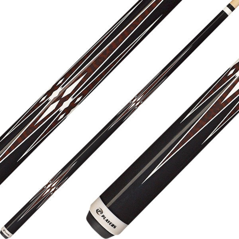 Pure X HXT4 Cue – Black with Zebrawood