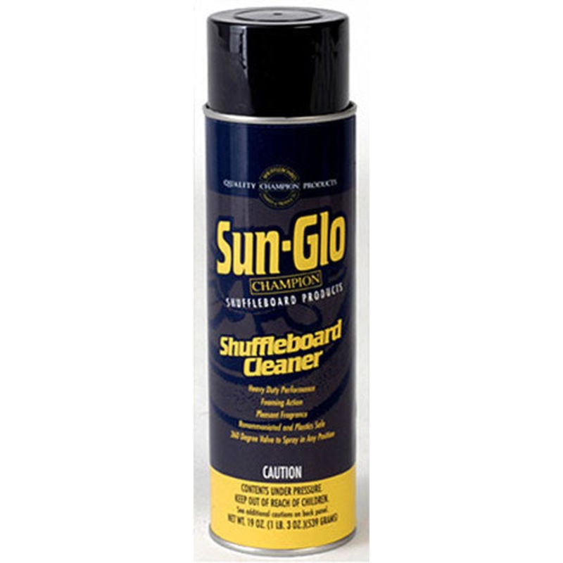 Sun Glo Shuffleboard Cleaner Spray – 19oz