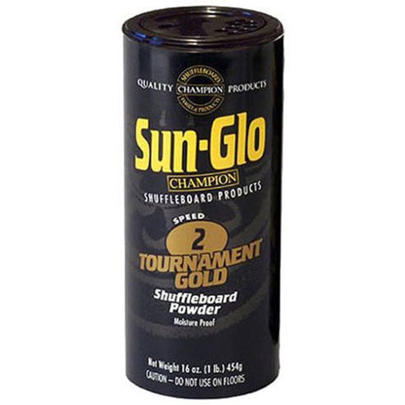 Sun Glo Shuffleboard Powder – Speed 2 – Tournament Gold