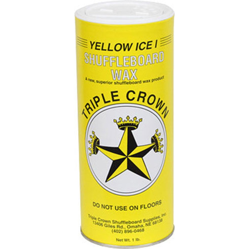Triple Crown Shuffleboard Wax – Yellow Ice 1