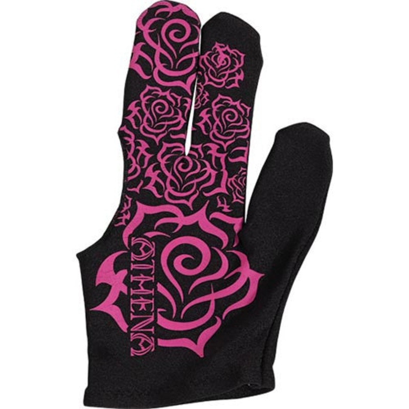 Athena CSI00341 Tribal Rose Billiard Glove Small Only – Left Bridge Hand