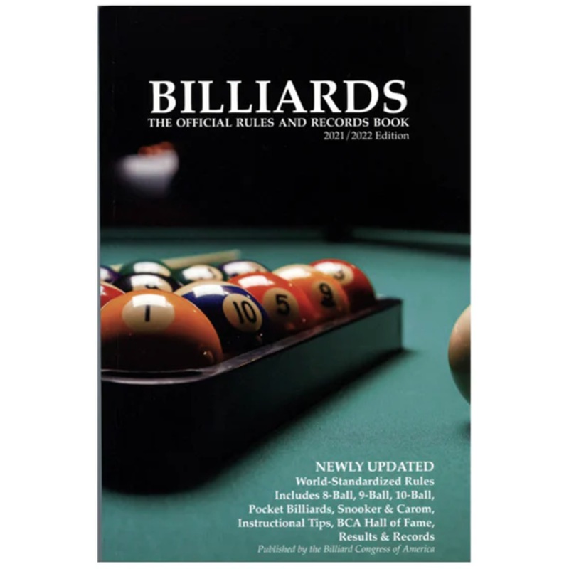 Billiards: The Official Rules & Record Book 2021/2022 Edition