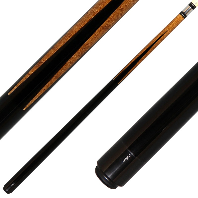 Schon BW2 Pool Cue – Dark-Stained Birdseye Maple