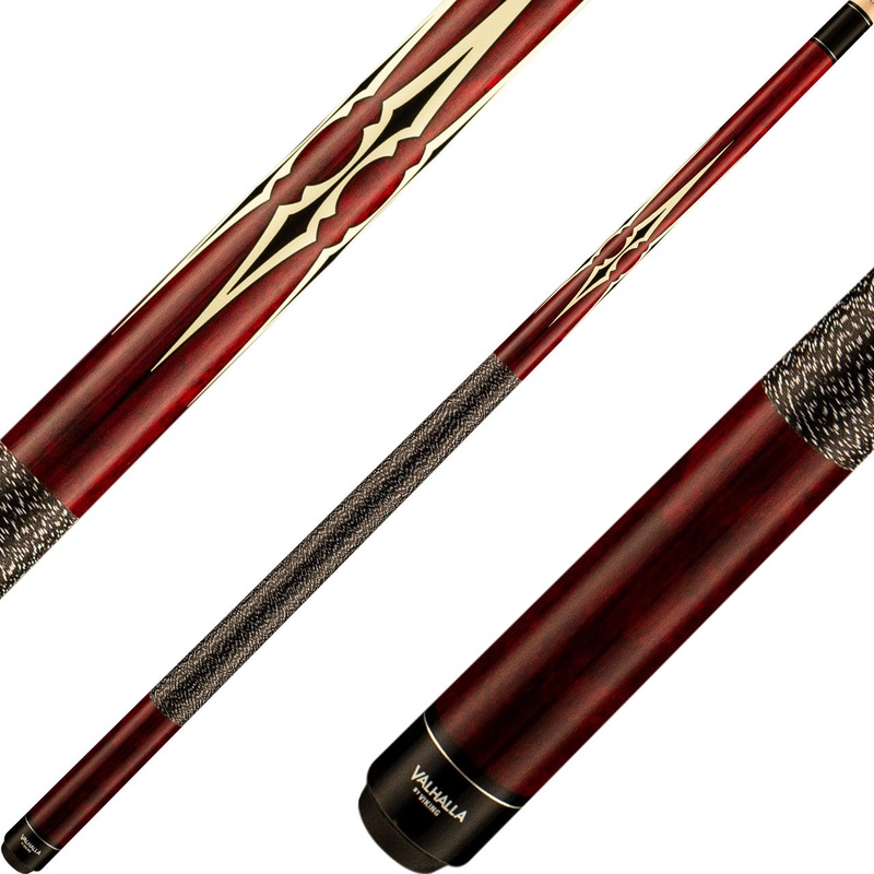 Valhalla VA232 Cue – Maroon with 5 Points