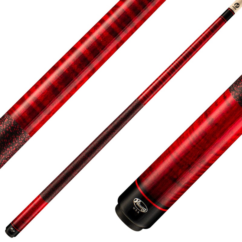 Viking KY0112 Kayano Series Play Cue – Crimson Red Stain