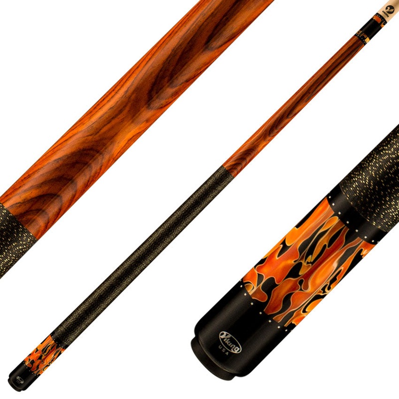 Viking TW0400 Twilight Series Play Cue – Brazilian Cocobolo with Raging Fury Premium Pearl