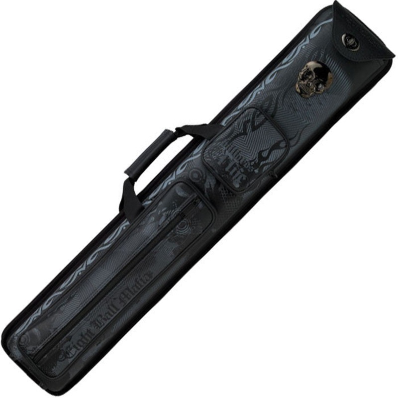 Eight Ball Mafia EBMCNA 3×5 Hard Cue Case – Steel Skull