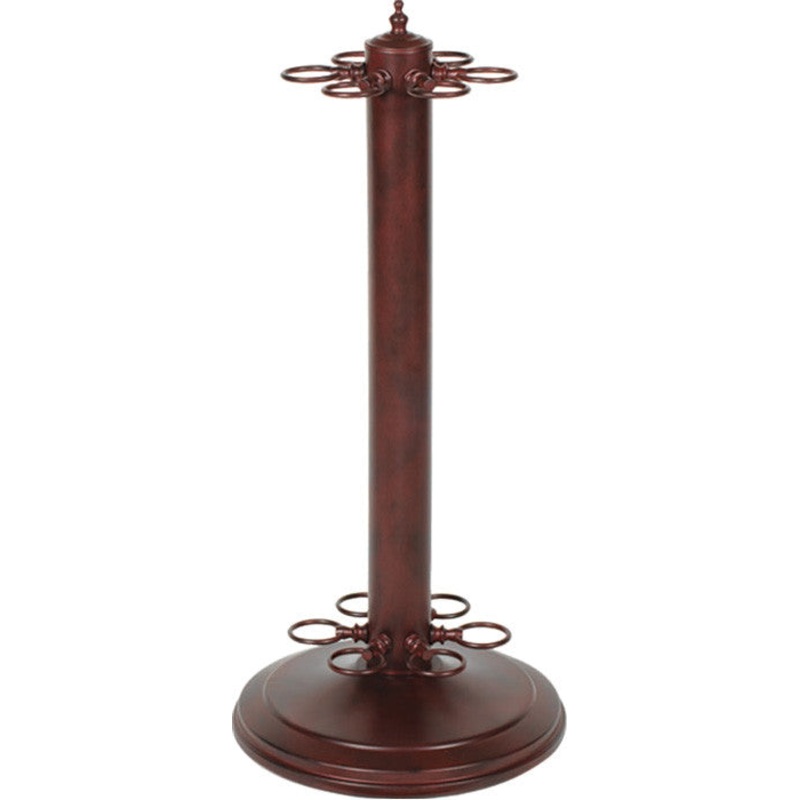 Round Pool Cue Rack – English Tudor