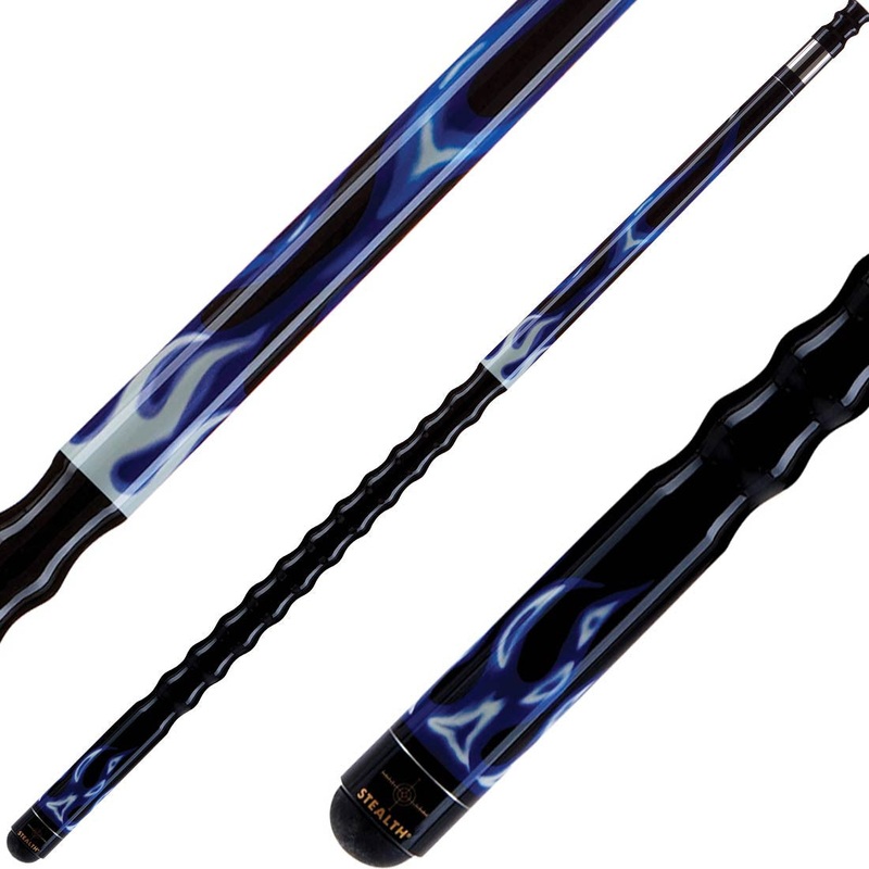 Stealth STH04 Pool Cue – Blue Flame