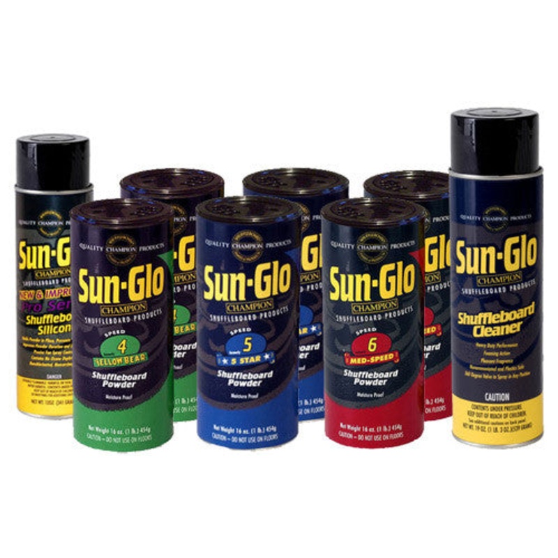 Sun Glo Shuffleboard Performance Sampler Pack – For 9ft to 12ft Tables