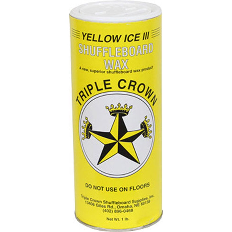 Triple Crown Shuffleboard Wax – Yellow Ice 3
