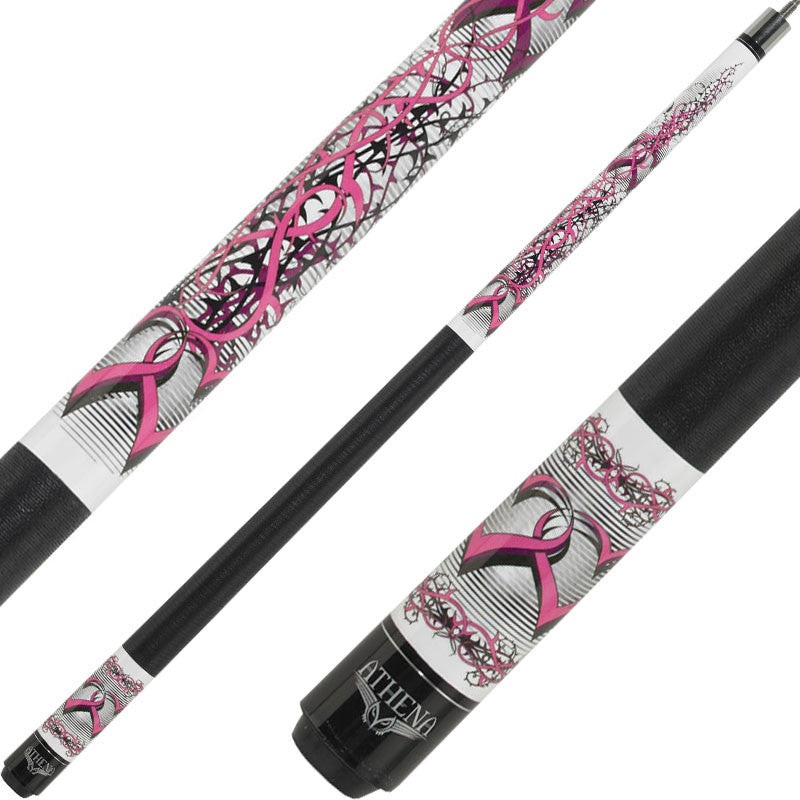 Athena ATH42 Cue – White and Pink Hearts