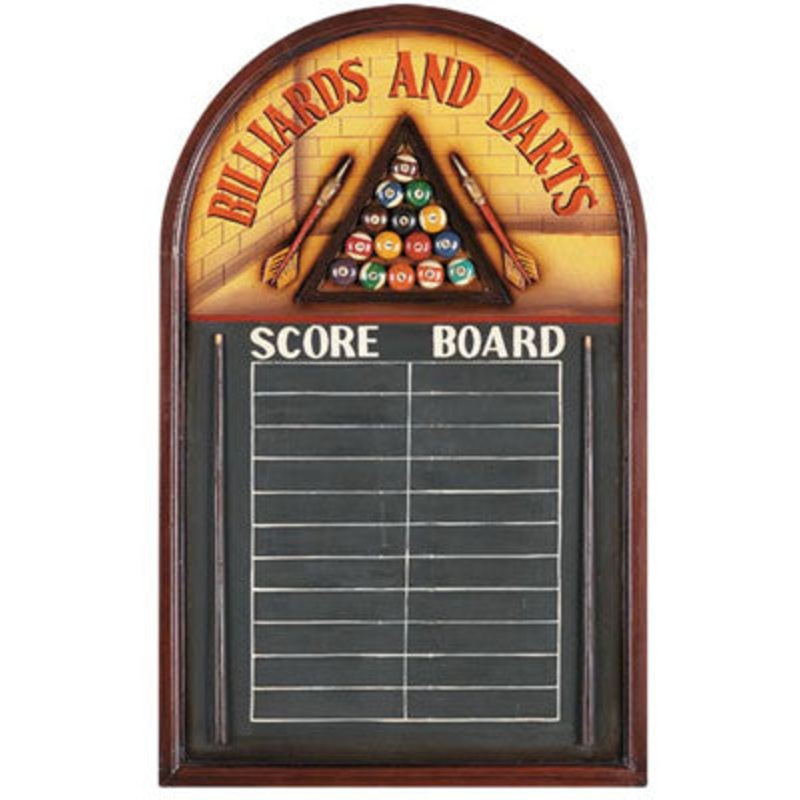 Billiards And Darts Scoreboard