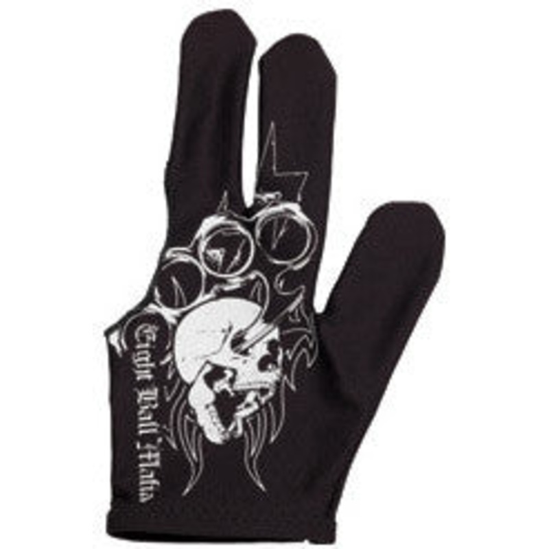 Eight Ball Mafia BGLEBM01 Tribal Skull Glove – Left Bridge Hand