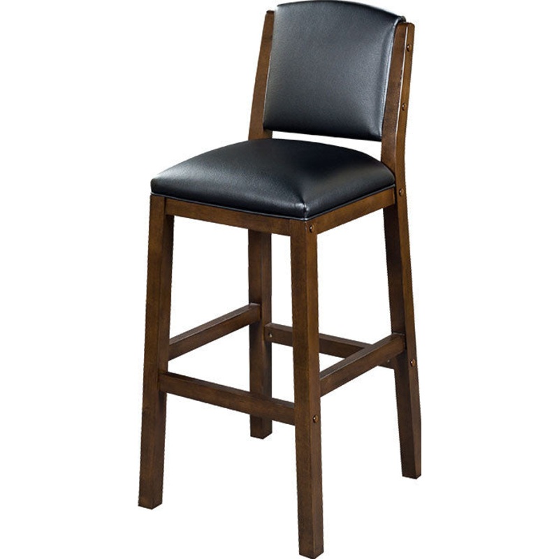 Heritage Collection 30″ Backed Barstool – Nutmeg
