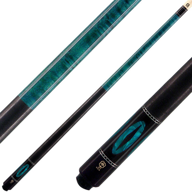 McDermott G213 G Series Cue – Teal Italian Pearl