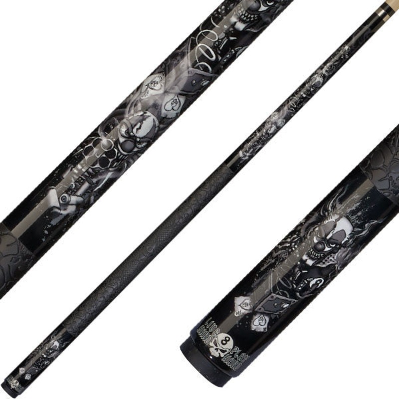 Players D-CN Artistic Series Pool Cue – Demented Clowns
