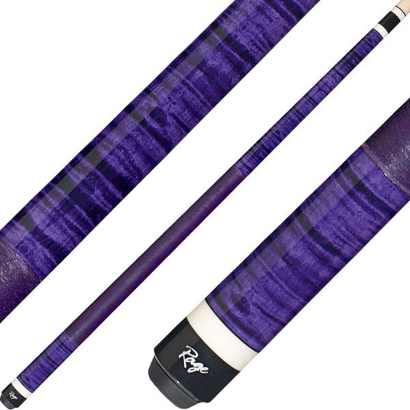 Rage RG130 Pool Cue – Tiger Stripe Purple