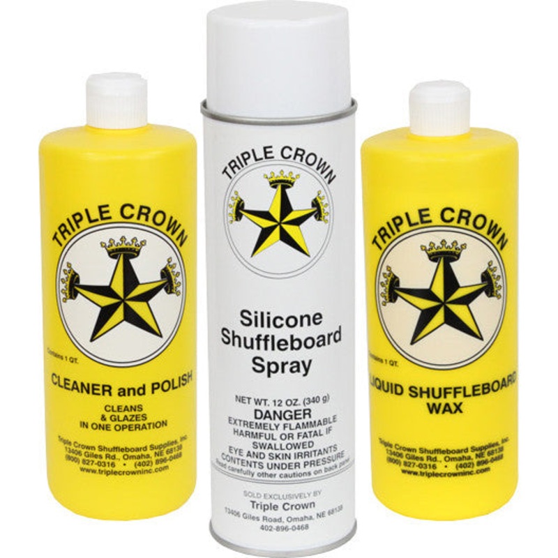 Triple Crown Shuffleboard Care and Maintenance Kit