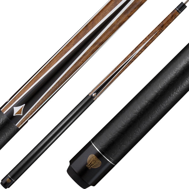 Viper 50-0910-18 Pool Cue – Brown Stain with Diamonds