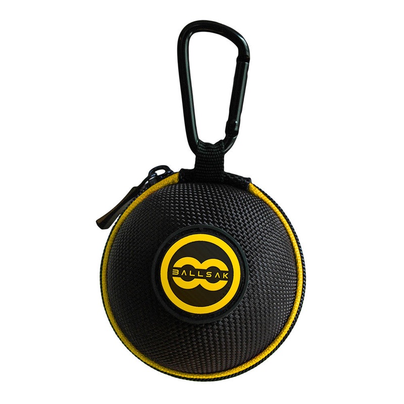 Ballsak Cue Ball Case Sport Series Black and Yellow