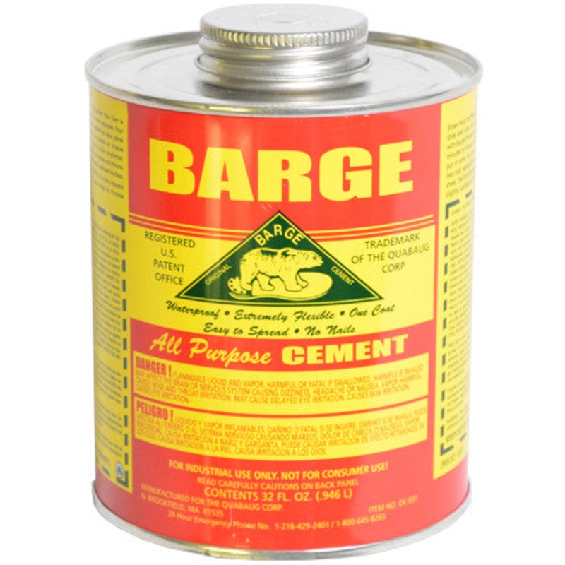 Barge Contact Cement Quart Can