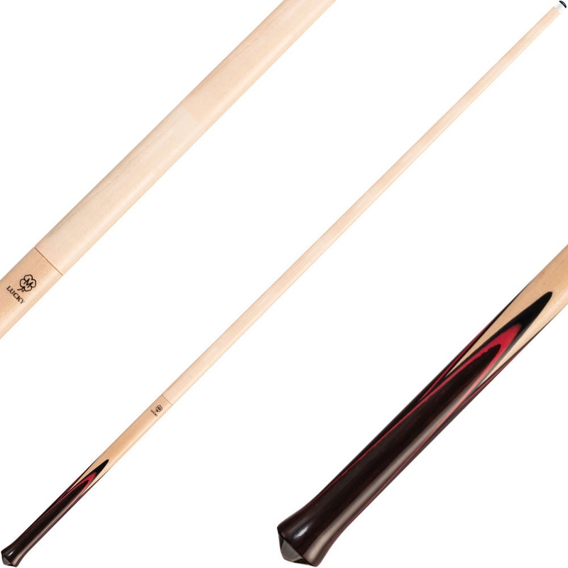 Lucky LJ2 Jump Cue – Red Veneers