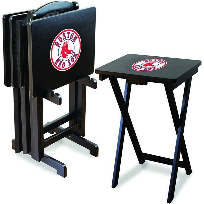 Boston Red Sox TV Tray Set