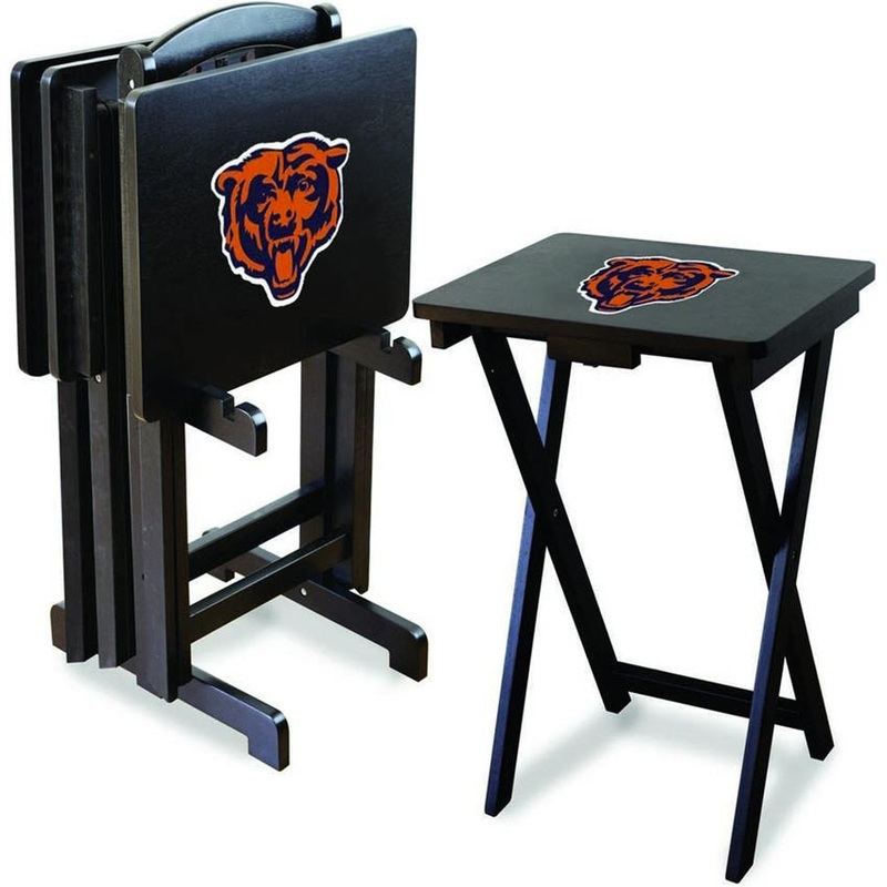 Chicago Bears TV Tray Set