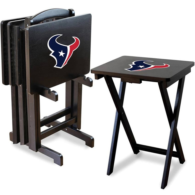 Houston Texans TV Tray Set