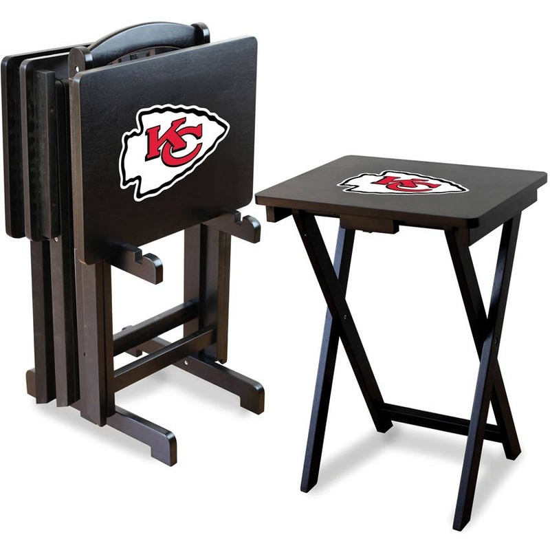Kansas City Chiefs TV Tray Set