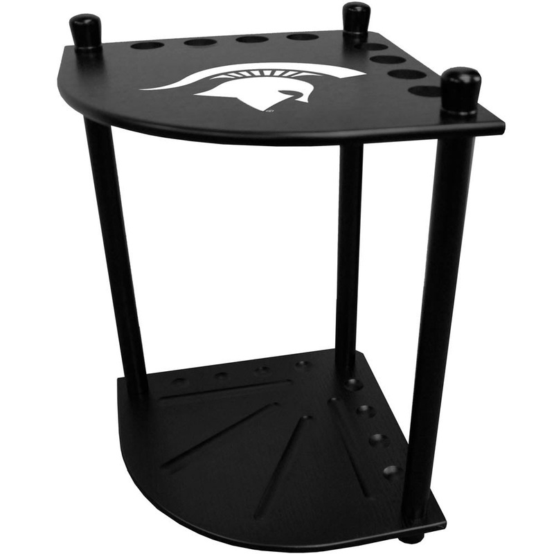 Michigan State Corner Cue Rack
