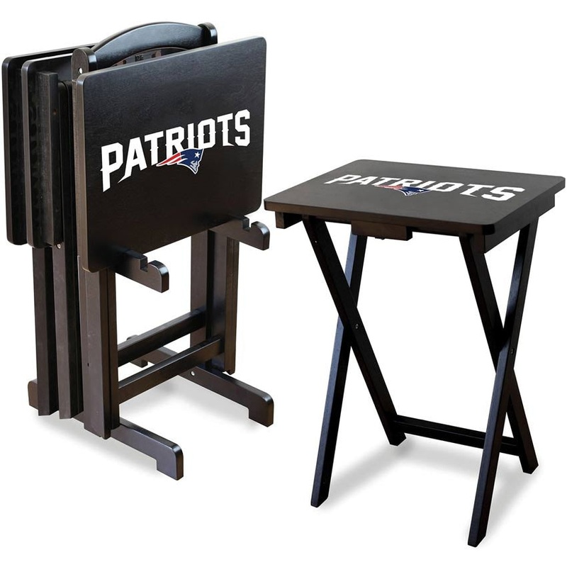 New England Patriots TV Tray Set