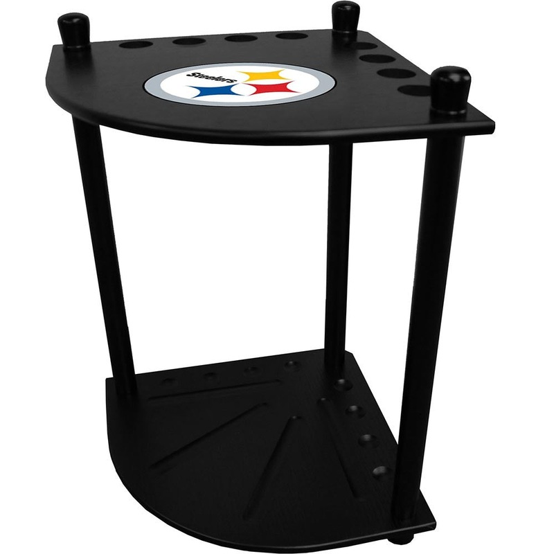 Pittsburgh Steelers Corner Cue Rack