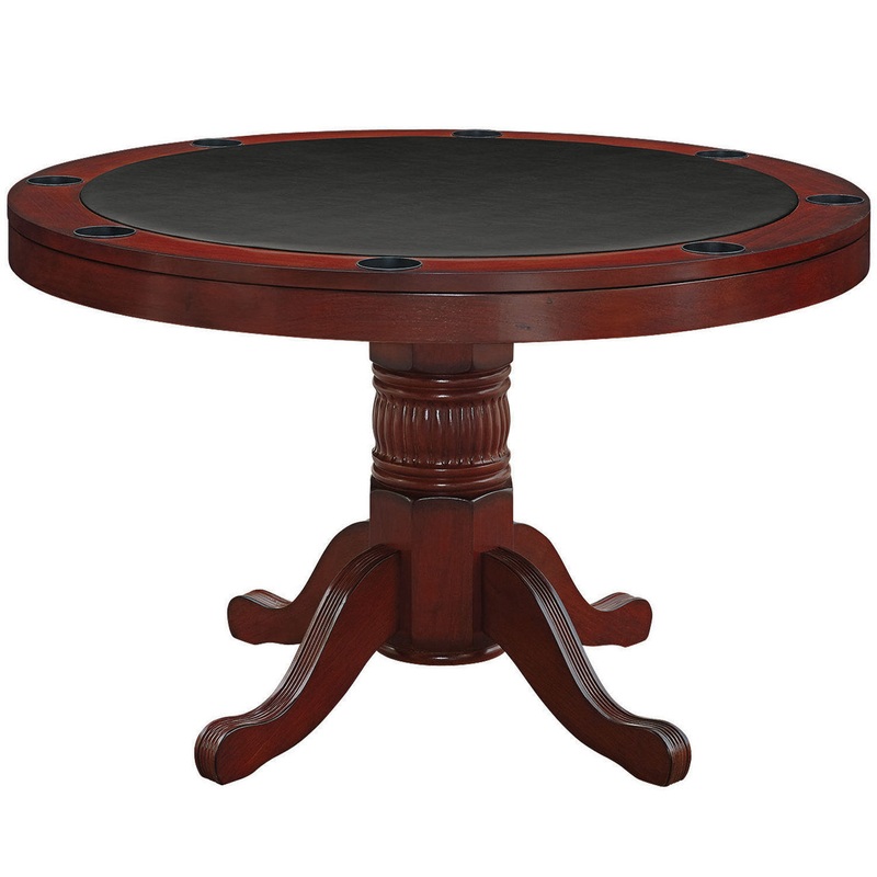 Ram Gameroom Poker Table 48″ 3 in 1 Game Table English Tutor