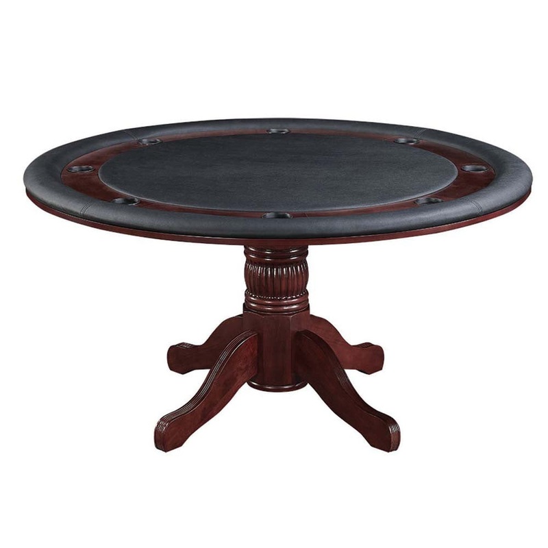Ram Gameroom Poker Table English Tutor 60″ 2 in 1 Game Table
