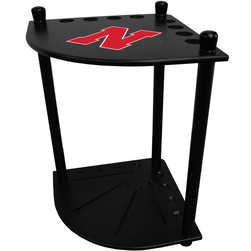 University of Nebraska Corner Cue Rack