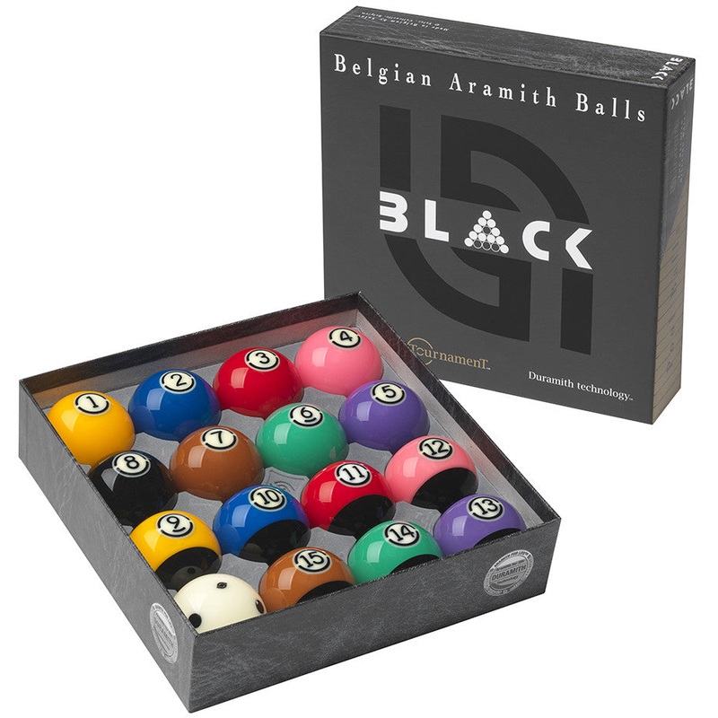 Aramith Pool Balls – Tournament Black