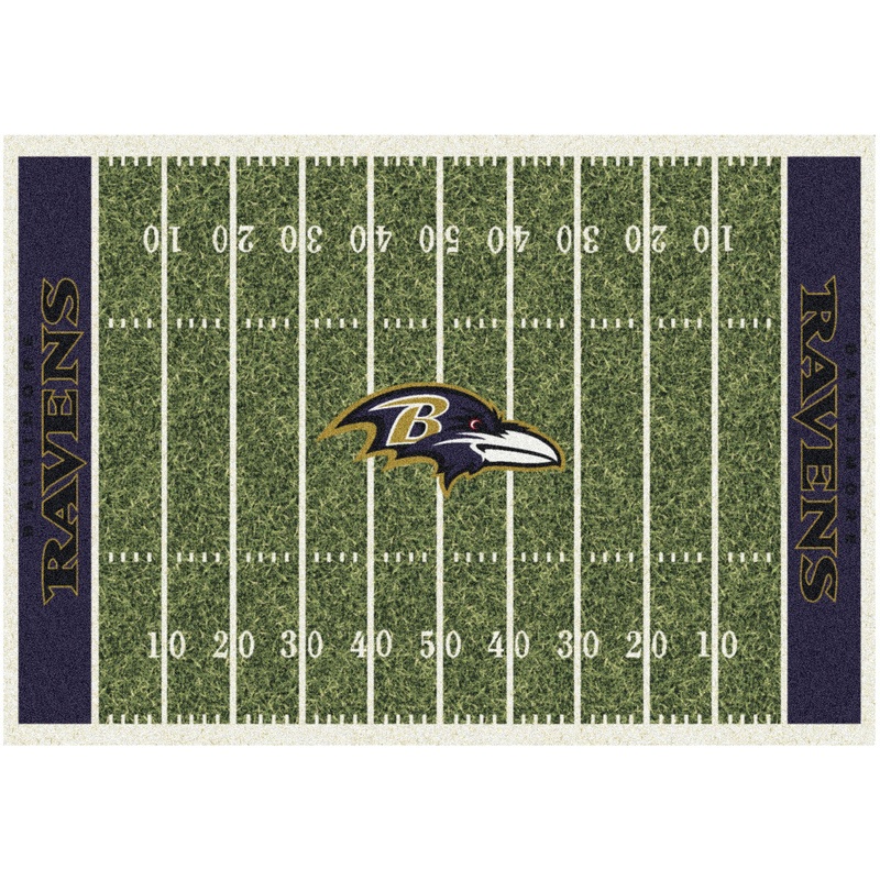 Baltimore Ravens Rug Home Field