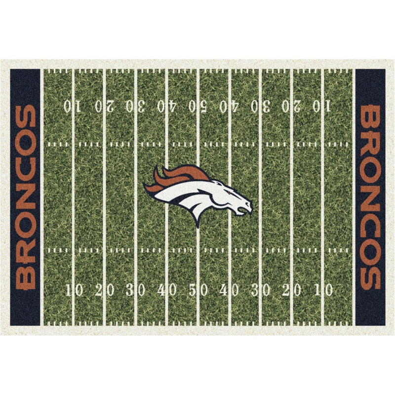 Denver Broncos Rug Home Field