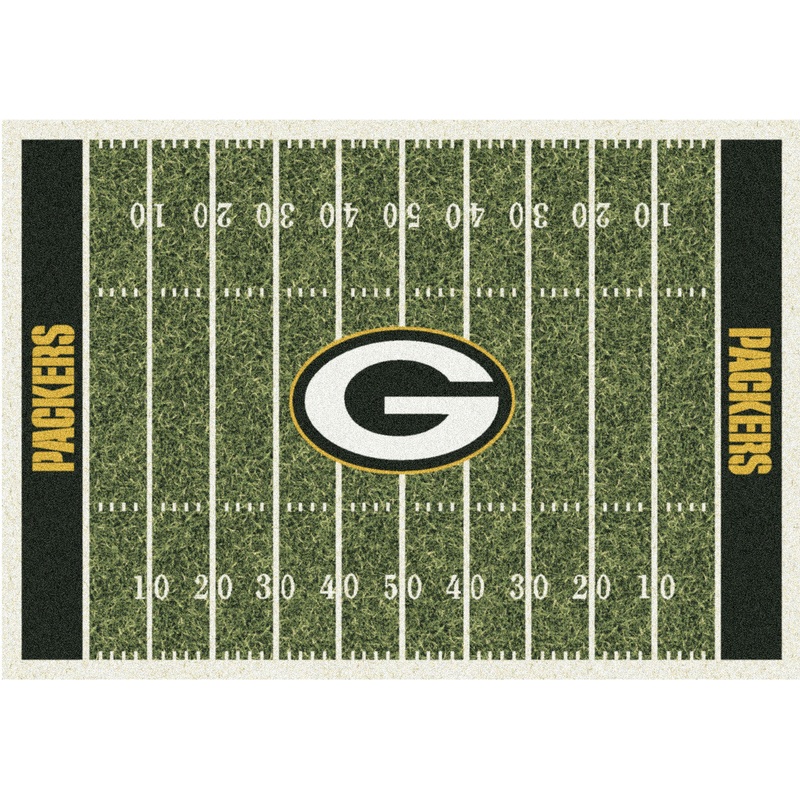 Green Bay Packers Rug Home Field