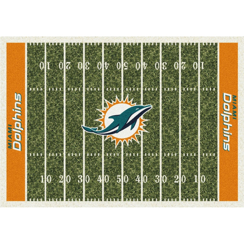 Miami Dolphins Rug Home Field
