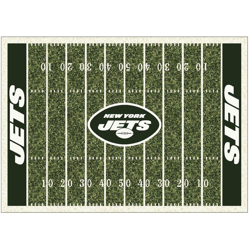 New York Jets Rug Home Field