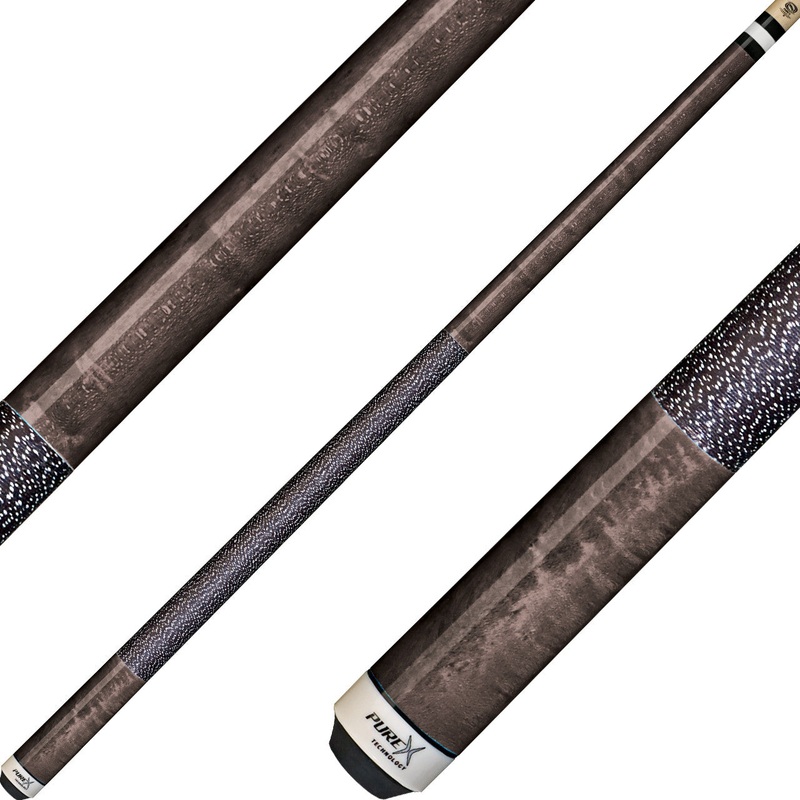 Pure X HXTC12 Cue – Smoke Grey Stained Birdseye Maple
