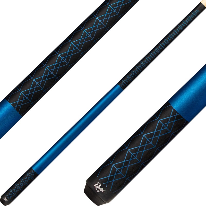 Rage RG112 Pool Cue – Blue Diamond