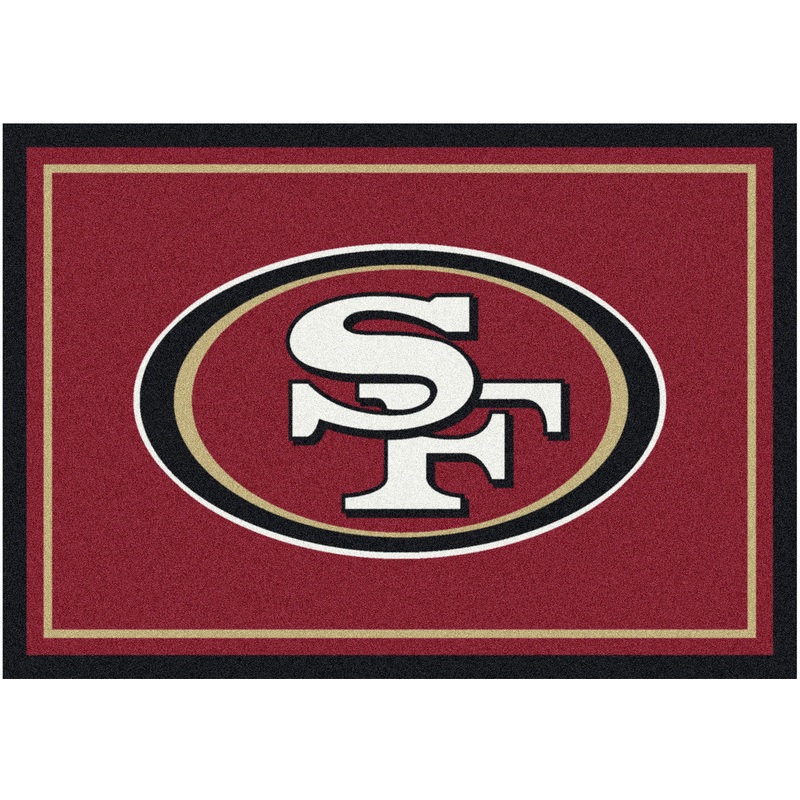 San Francisco 49ers Rug Team Spirit
