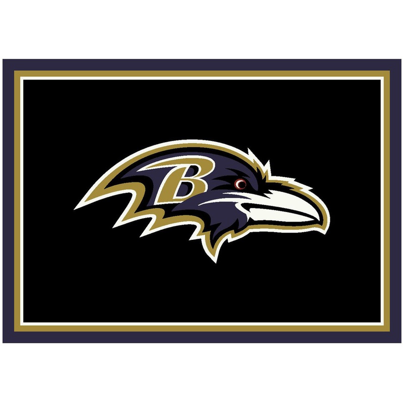 Baltimore Ravens Rug Team Spirit