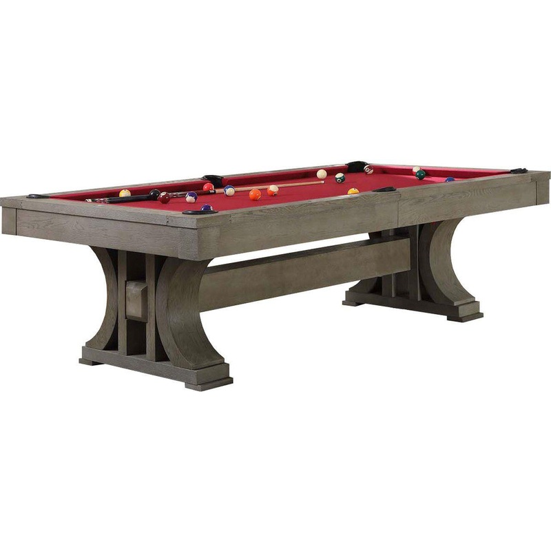 Boston 8 Foot Pool Table Ash Grey Oak