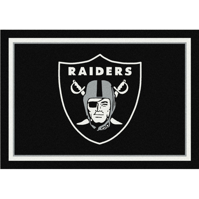 Las Vegas Raiders Rug Team Spirit