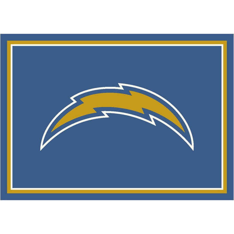 Los Angeles Chargers Rug Team Spirit